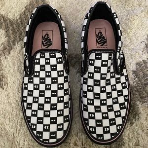 NEW Vans Lazy Oaf Limited Edition Slip-On Sneakers M8 / W9.5